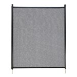 Inground Removable Safety Fence 5' H x 10' W Panel - Black