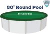 Buffalo Blizzard&reg; Supreme Green/Black Winter Cover w/ Cover Clips - Round Pools