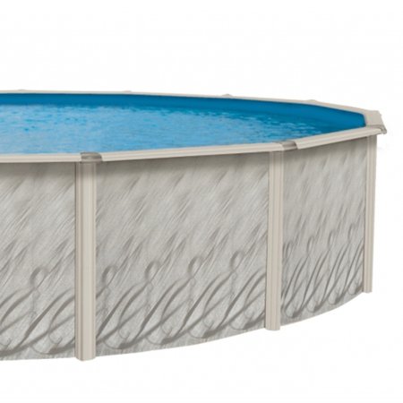Side Of Lake Effect® Meadows Reprieve Round Above Ground Pool