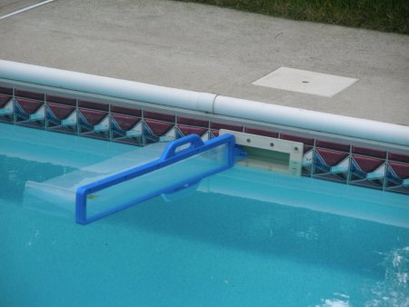 Skim-eeze™ Surface Swimming Pool Skimmer In Swimming Pool
