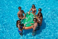 Swimline® Blackjack Table Game Float with Waterproof Playing Cards