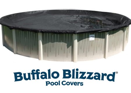 Buffalo Blizzard® Micro Mesh Draining Winter Cover for a 16' Round Pool