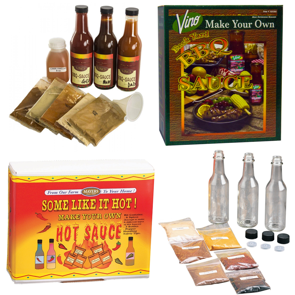 DIY BBQ SAUCE MAKING KIT Everything Included, Make Your Own