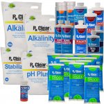 Rx Clear® Deluxe Spring Opening Pool Chemical Kit C - Up to 30,000 Gallons