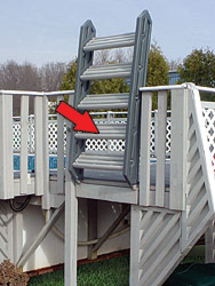 Fanta-Sea™ Swing-Up Ladder Individual Step