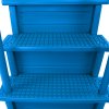 Textured Anti-Slip Blue Above Ground Pool Steps by Aqua Select®