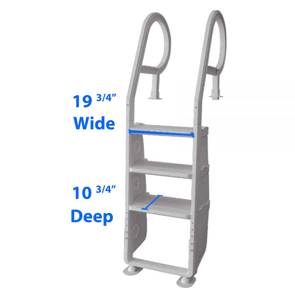 Deluxe In-Pool Ladder for Above Ground Pools