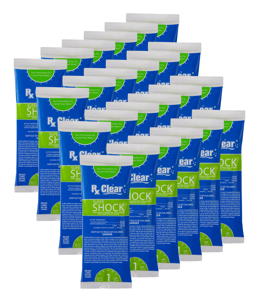 Rx Clear® Super Shock - Pack Of 24