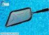 Aqua Select® Aluminum Handle Leaf Skimmer with Replaceable Net - Pool Background