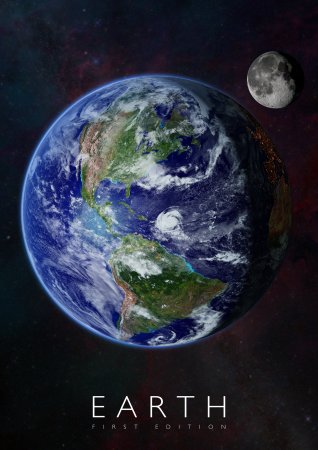 AR Multiverse Posters Earth, Moon, Mars