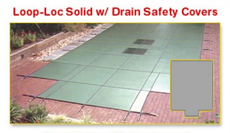 Loop-Loc Solid With Drain Safety Cover