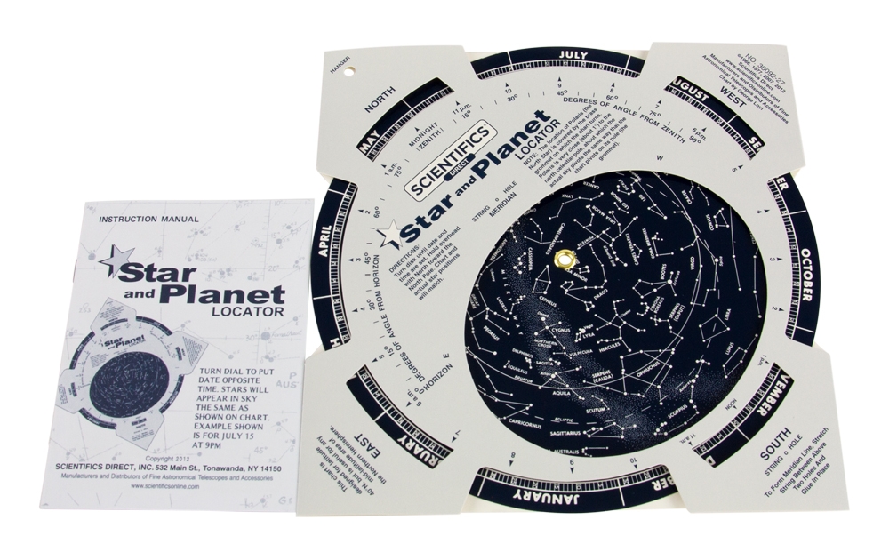 Scientifics&reg; Famous <BR> Star and Planet Locator