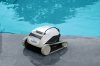 Maytronics® Dolphin E10 Above Ground Pool Cleaner On Pool Deck