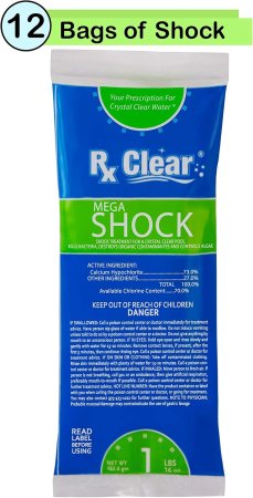 Rx Clear&reg; Mega Shock 73% (Various Quantities)