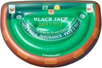 Swimline® Blackjack Table Game Float with Waterproof Playing Cards