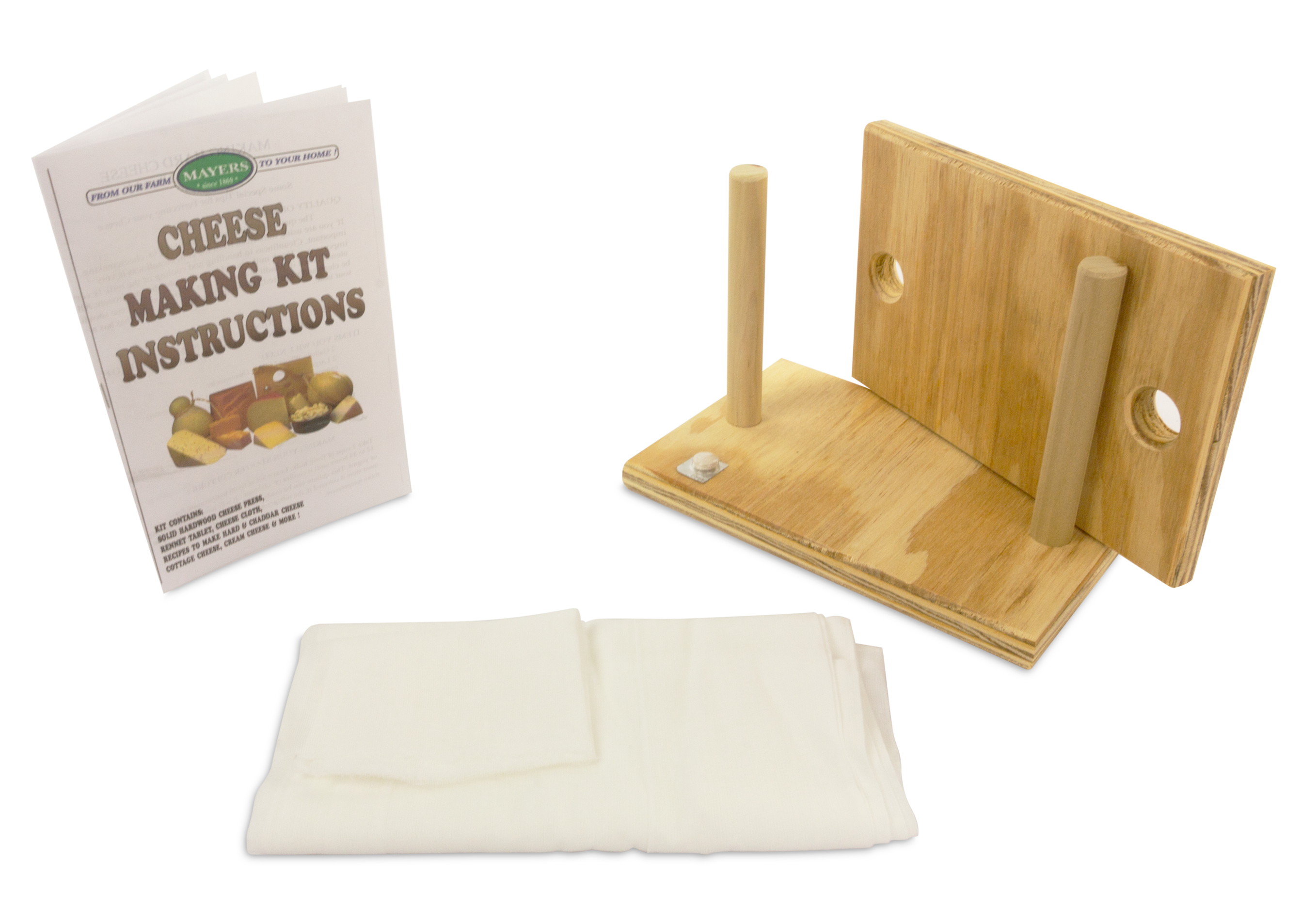 Make Your Own Cheese DIY Kit - learn how to make 6 cheese from scratch -  Grow and Make