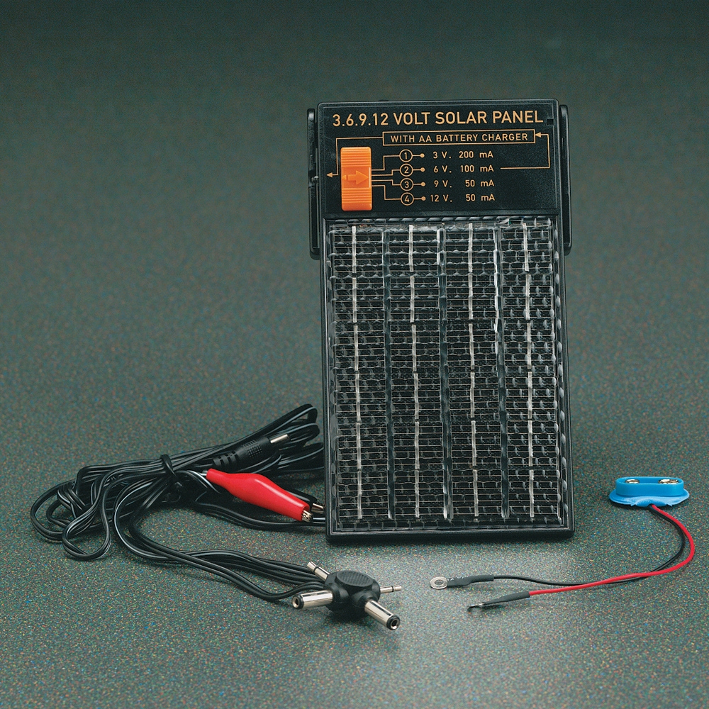 9 volt solar panel battery charger