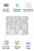 Clear Diamond Solar Cover 4' x 8' Rectangular 12 Carat
