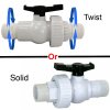 Twist Or Solid Solar Panel Diverter By-Pass Valves