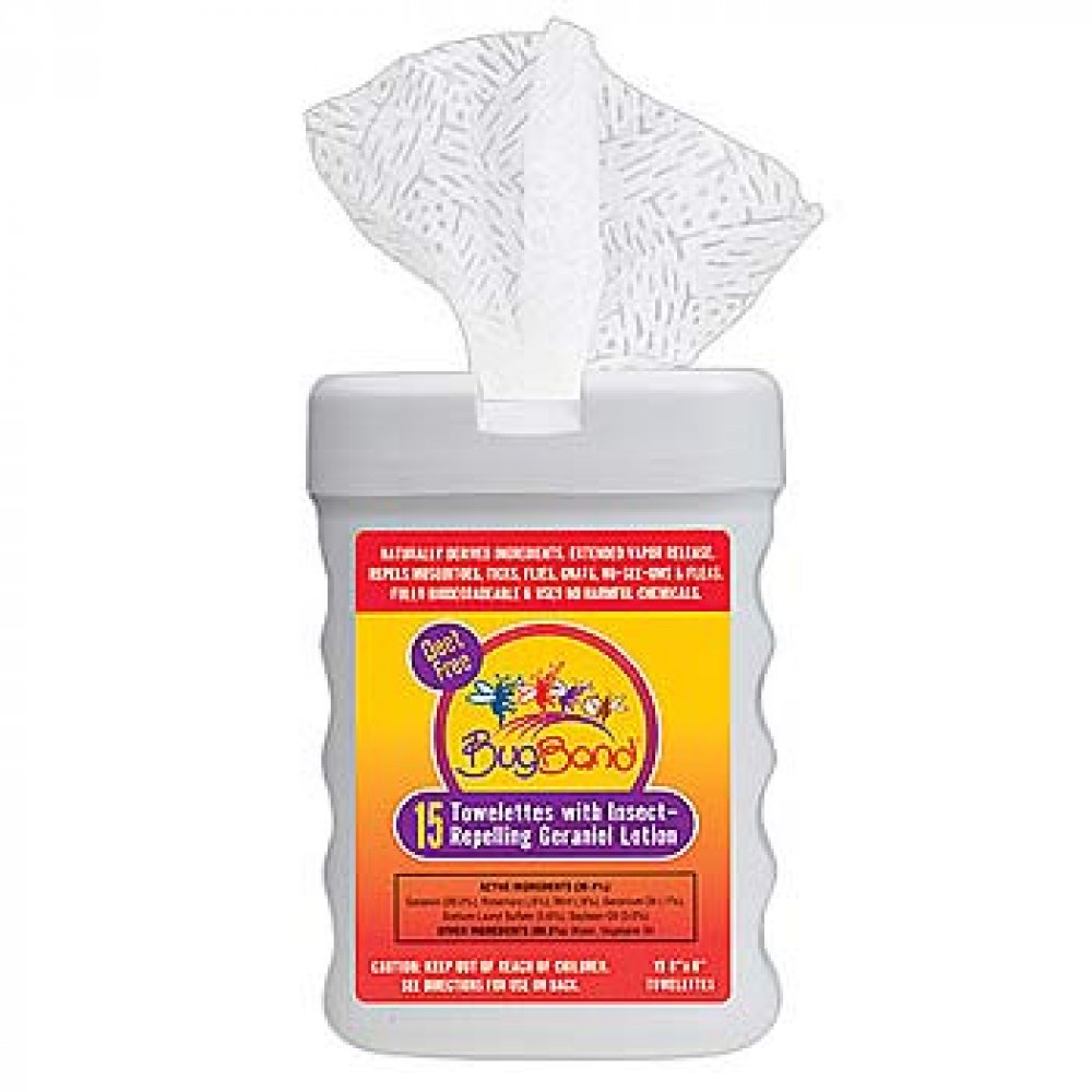 Bug Band&reg; - 15 Count Towelette TubInsect Repellent