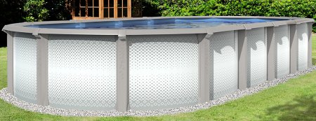 Grand Cayman by Lake Effect Pools® Oval Above Ground Pool Kit