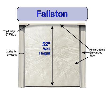 Fallston by Lake Effect® Pools<br>Oval Above Ground Pool Kit