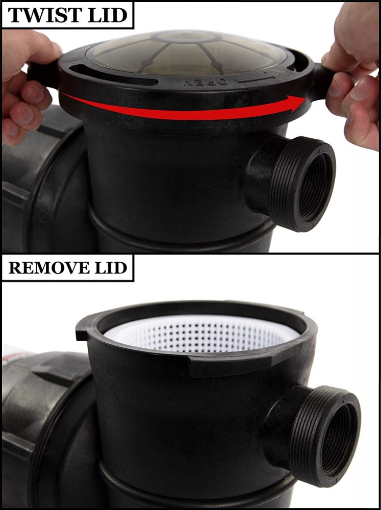 Twist & Remove Lid For Rx Clear® 19" Radiant Complete Sand Filter System
