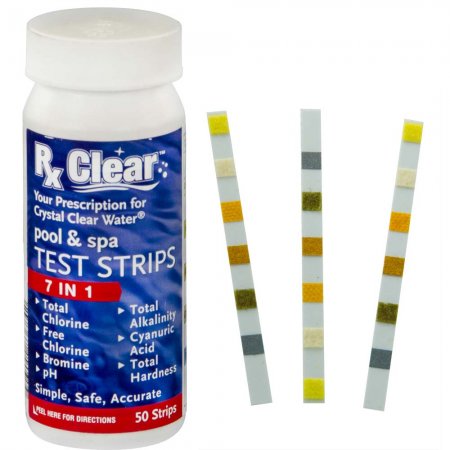Rx Clear&reg; 7-in-1 Test Strips - 50 CT