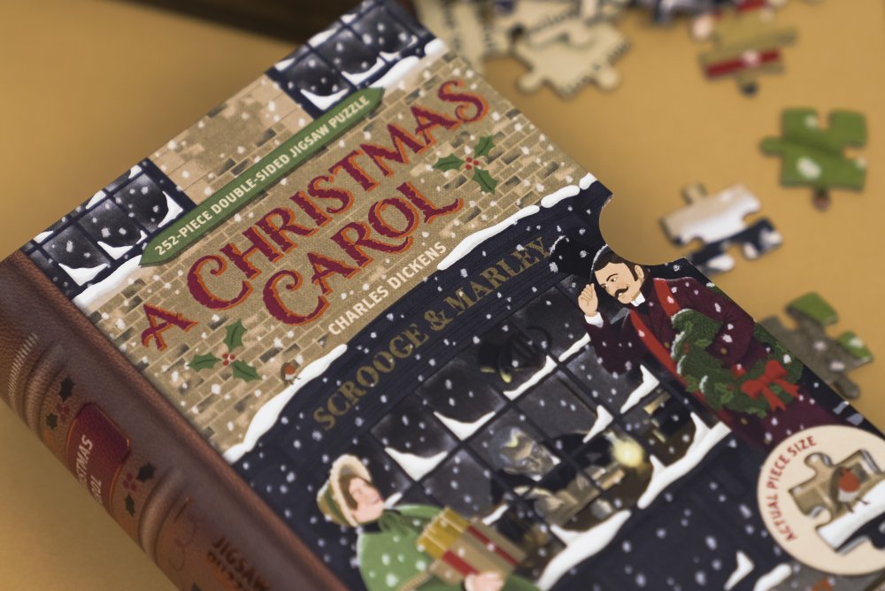 Double Sided Puzzle: A Christmas Carol