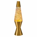 Gold Glitter <BR> LAVA® Lamp 14.5