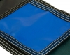 Value Line Rectangular Blue Solid with Drain Safety Cover by GLI - 16' x 34'