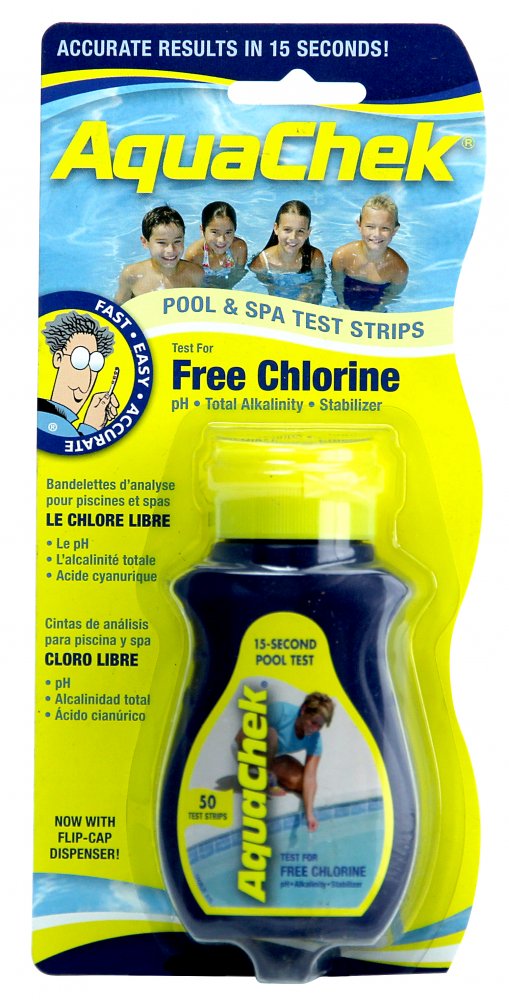 4-in-1 Chlorine - 50 Test Strips