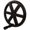 Sun2Solar&reg; Crank Wheel w/ Handle for Easy Gear Solar Reel