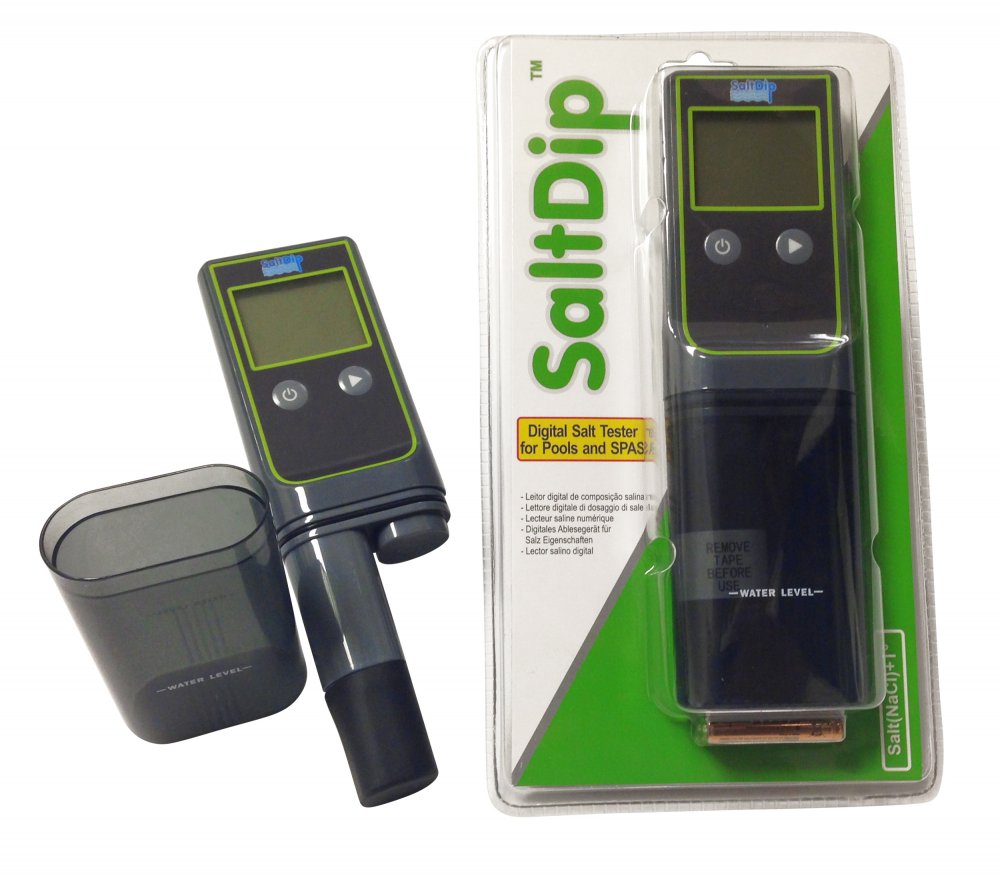 SaltDip 2-in-1 Digital Salt Tester for Pools & Spas