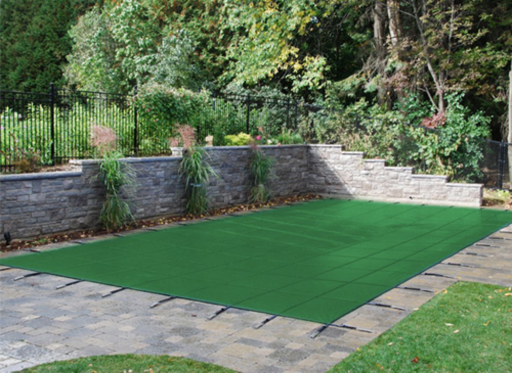 YardGuard&#8482; Rect Mesh Safety Cover - Green (Various Sizes)