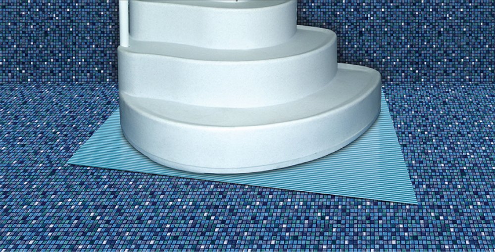 HydroTools™ Protective Pool Ladder Mat and Pool Step Pads