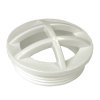 Replacment Threaded Safety Grate for 1½" Return Fitting - White
