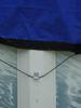 Side View Of Yard Guard™ Skirted Blue/Black Winter Cover