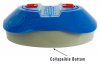 Collapsible Bottom On hth® Collapsible Floating Pool Chlorinator