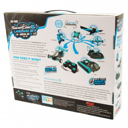 Three Land Vehicles and Three Sky Vehicles Details about   SmartCore 6 Separate Models RC Kit
