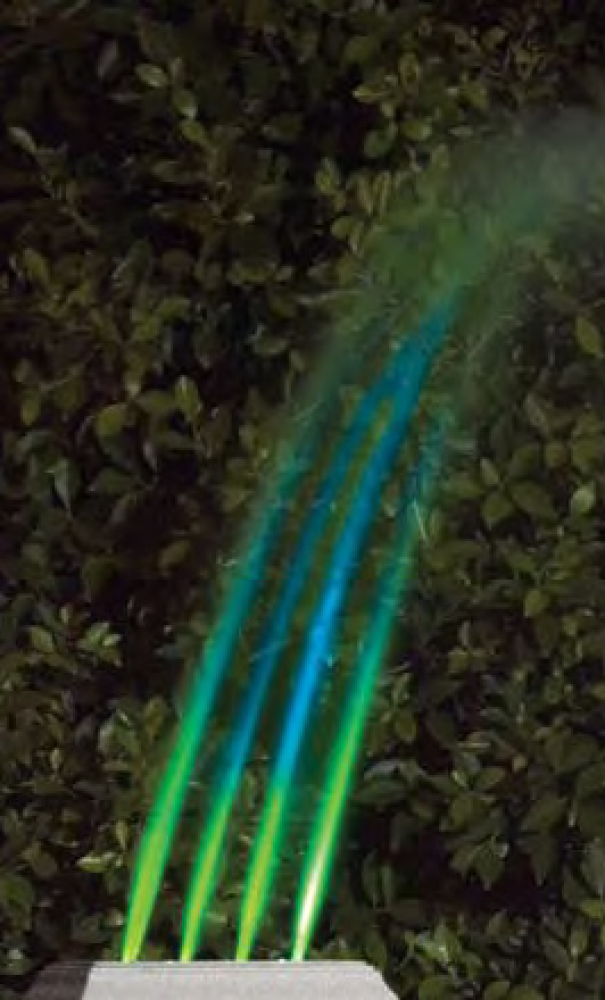 Lighted Swimming Pool Fountain