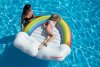 Swimline&reg; Rainbow Island Inflatable Pool Float