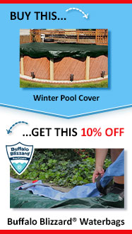 Save 10% off Waterbags with Purchase of Winter Pool Cover