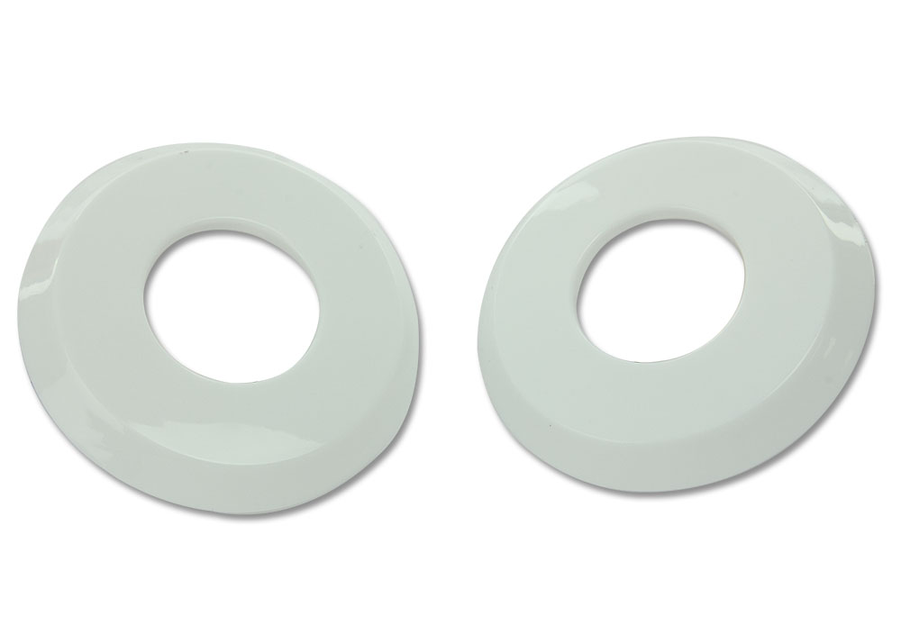 Aqua Select® Escutcheon Plate for 1.9" Handrails - White, 2-pack