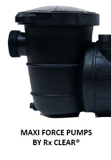 Rx Clear® Maxi Force Dual Port Above Ground Pool Pump