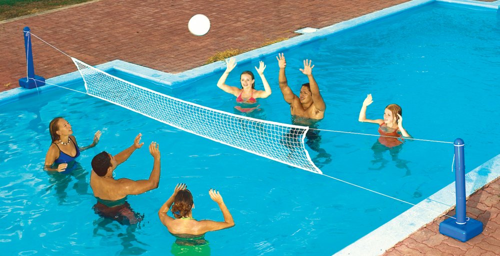 Swimline&reg; Volleyball Game for In-Ground Swimming Pools