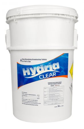 Hydria Clear 1" Bromine Tabs (Various Amounts)