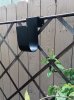 Jumbo Hose Hanger On Metal Fence