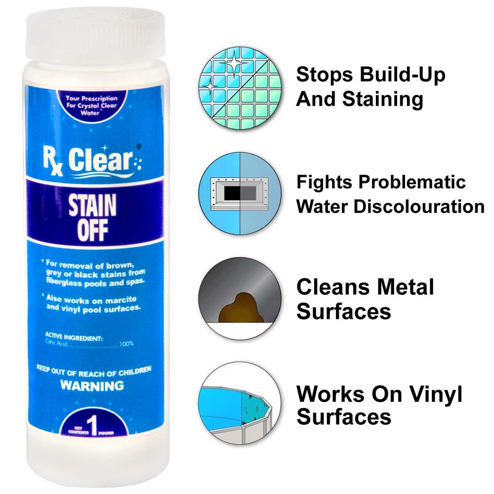 Revitalize Your Pool with Rx Clear® Stain Off - PoolSupplies.com