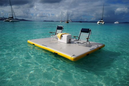 Solstice&reg; Inflatable Floating Dock (Various Sizes)